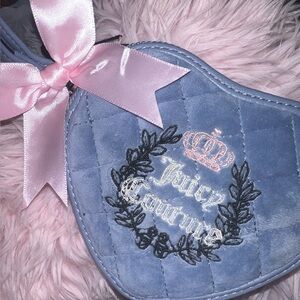 Juicy Couture Blue Heart Coin Purse
